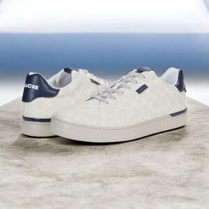 Coach Lowline Signature Low Top Chalk Cobalt 11.5 D (M)